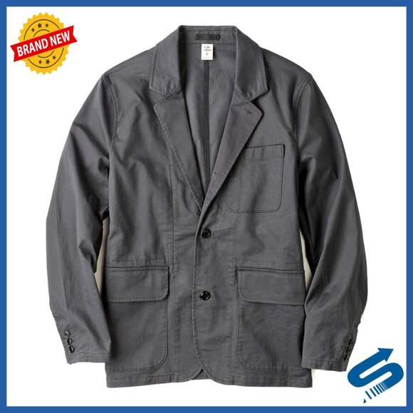 Men's Casual Blazer Sport Coat Stretch Cotton Wool Regular Fit